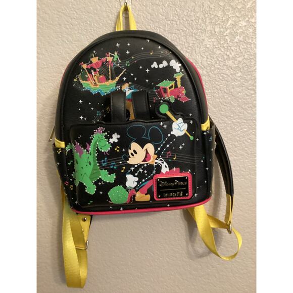 Disney X Loungefly Handbags - NWOT Loungefly Disney Parks Disneyland Main Street Electrical Parade Backpack